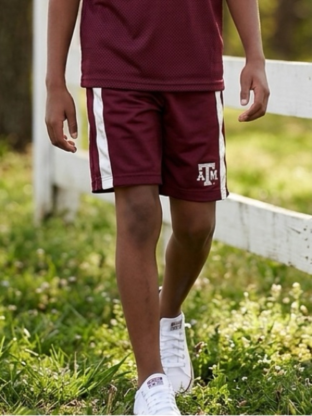 GUC Colosseum Youth Texas A&M Burgundy Shorts Aggies - Size Small
